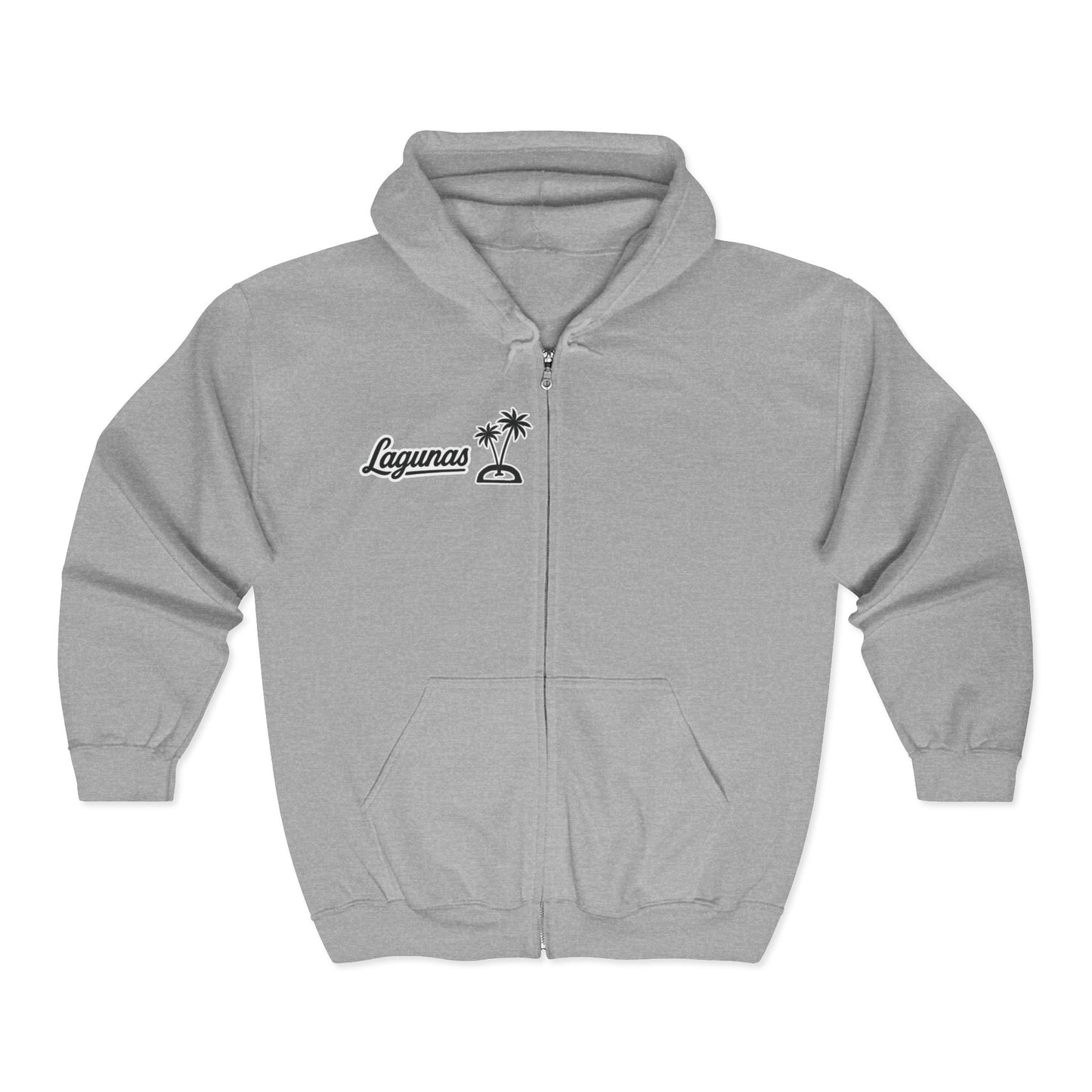 Laguna Beach Vibes ZipUp Hoodie