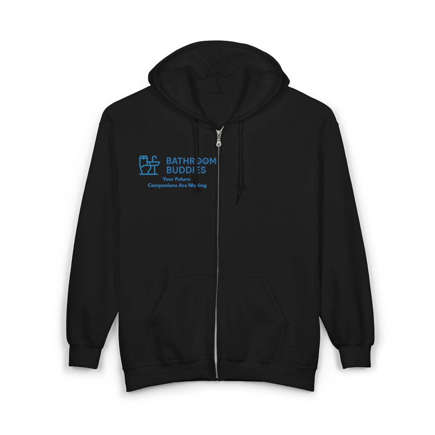 Bathroom Buddies Full Zip Hooded Sweatshirt